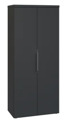 SIN 5 - 8D kancelářská skříň, 2-dveřová, 1820x800x400, antracit